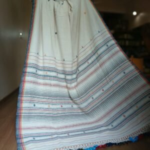 Bhujodi Saree Handwoven in Kala Cotton – (BHUJ1131)