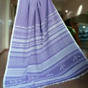 Bhujodi Saree Handwoven in Kala Cotton – (BHUJ1133)