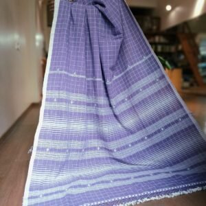 Bhujodi Saree Handwoven in Kala Cotton – (BHUJ1129)