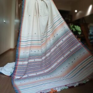 Bhujodi Saree Handwoven in Kala Cotton – (BHUJ1134)