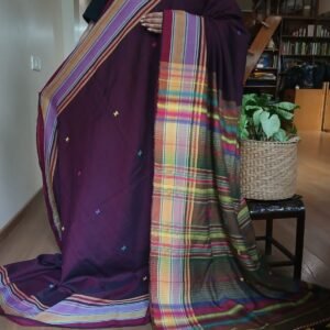 Bhujodi Saree Handwoven in Soft Cotton – (BHUJ1118)