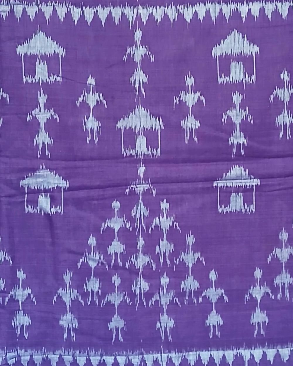 Nuapatna Single Ikat Handloom Saree - (NSIS0049) - Image 11