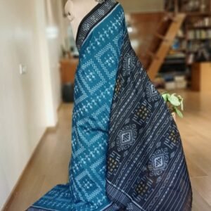 Nuapatna Single Ikat Handloom Saree - (NSIS0050)