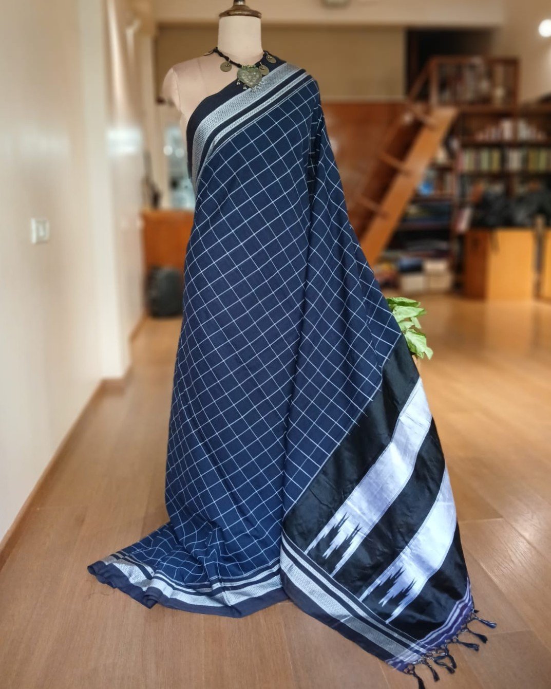 Handloom Ilkal Saree - (ILKA1051)