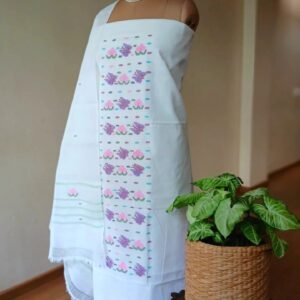 Manipur Handloom 3-piece Salwar Set - (MHSS0018)