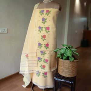 Manipur Handloom 3-piece Salwar Set - (MHSS0014)