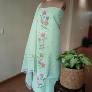 Manipur Handloom 3-piece Salwar Set - (MHSS0023)