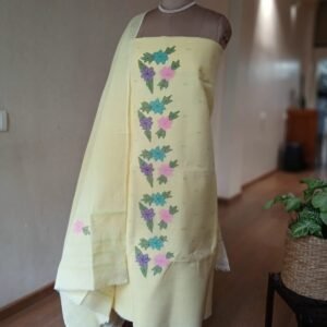 Manipur Handloom 3-piece Salwar Set - (MHSS0017)