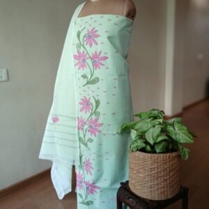 Manipur Handloom 3-piece Salwar Set - (MHSS0025)