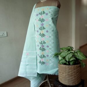 Manipur Handloom 3-piece Salwar Set - (MHSS0026)