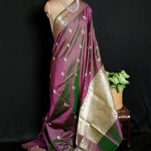 Banarasi Kadua Katan Silk Saree – (BANA0024)