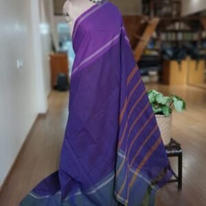 Classic Handwoven 40-count Kandangi from Chettinad – (CHKS0029)