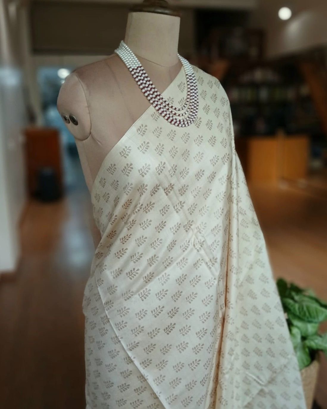 Kosa Tussar Silk Saree - (KTSS1008) - Image 3