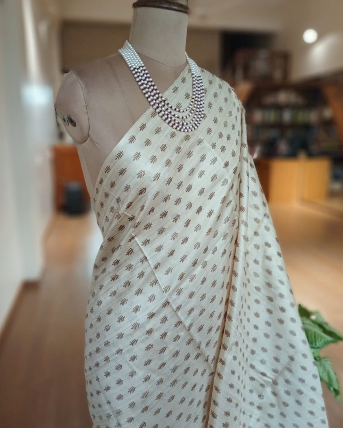 Kosa Tussar Silk Saree - (KTSS1009) - Image 3