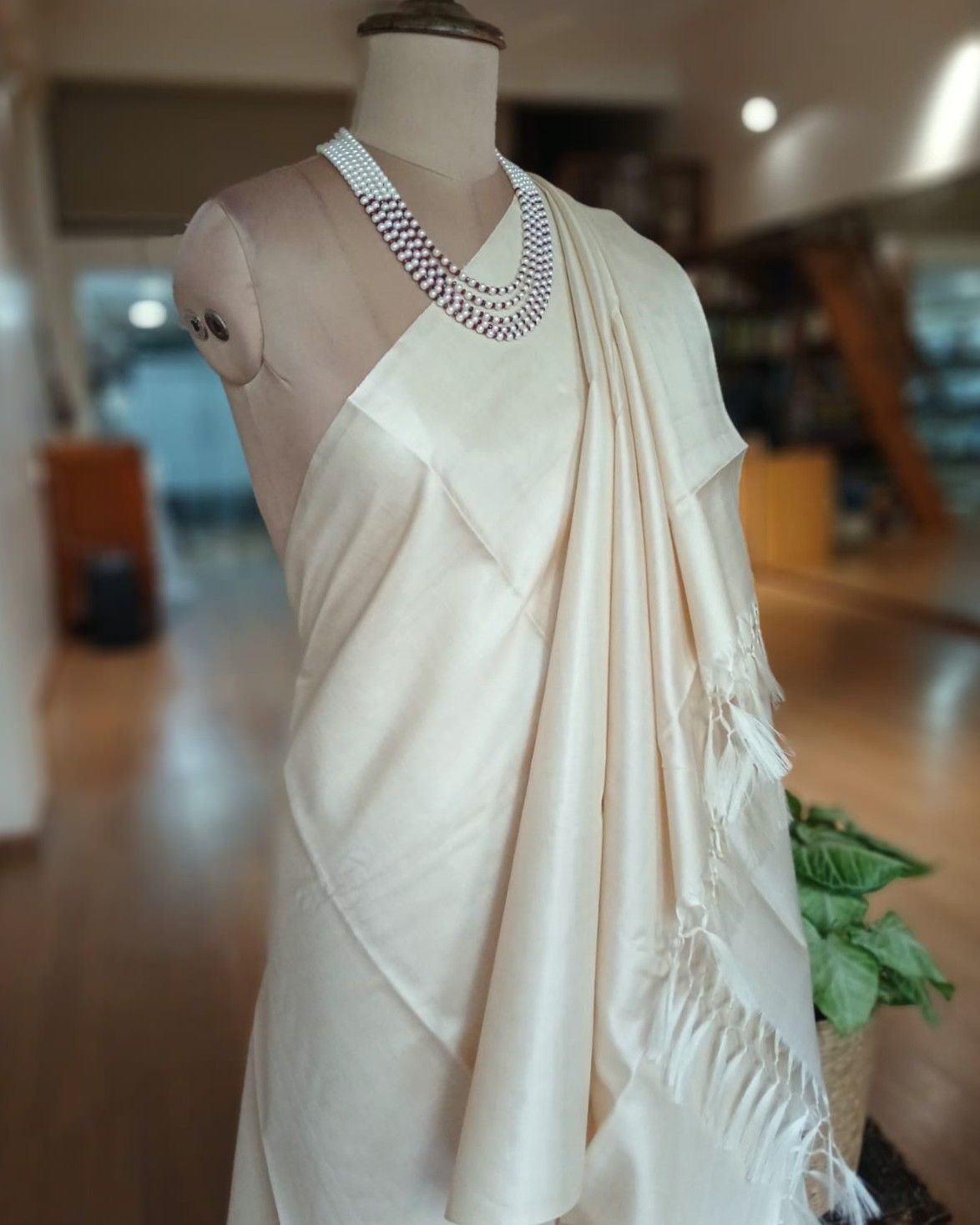 Kosa Silk Tussar Saree- (KTSS1013) - Image 4