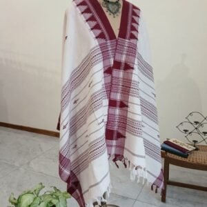Handweave Cotton Kotpad Dupatta – (CTKD0004)