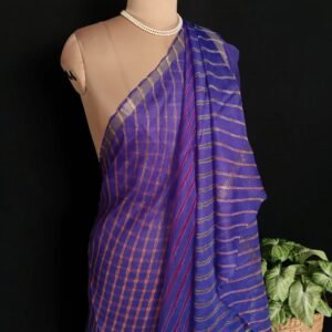 Hand tie-dye Leheriya on Kota Silk (HTKS1040)