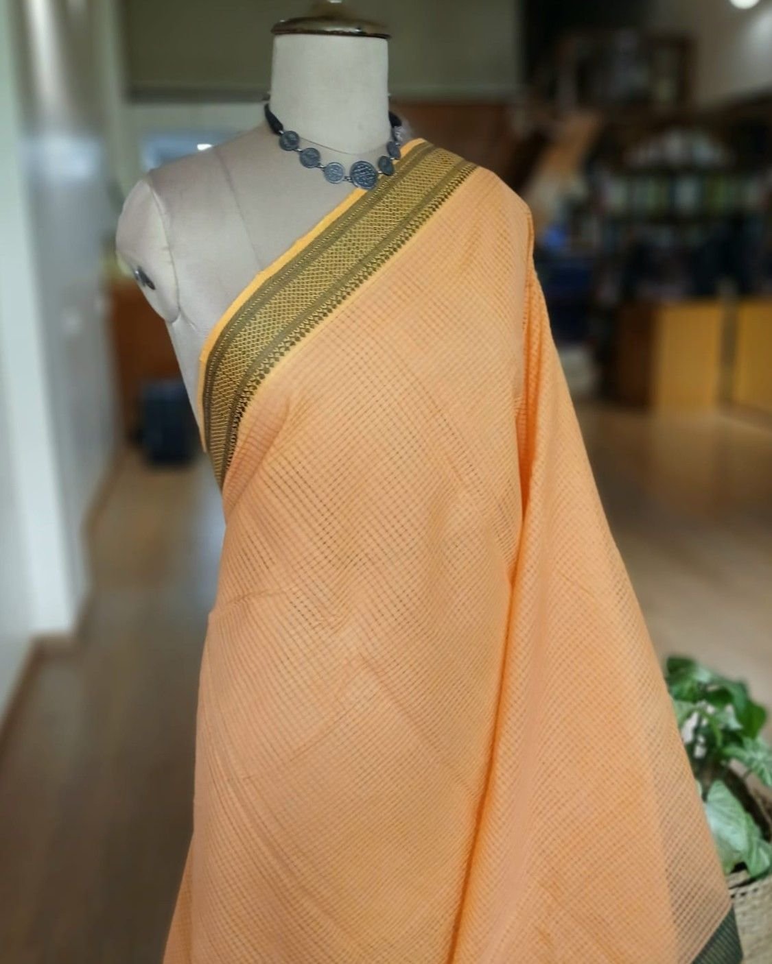 Mangalagiri Handweave Cotton Saree - (MHCS0044) - Image 3