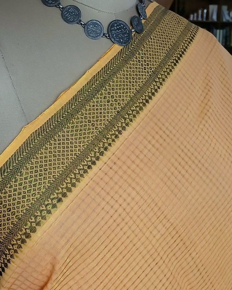 Mangalagiri Handweave Cotton Saree - (MHCS0044) - Image 4