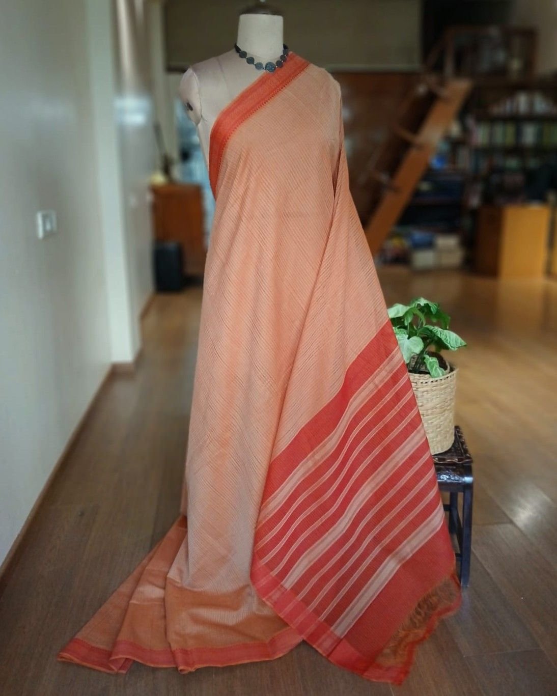 Mangalagiri Handweave Cotton Saree - (MHCS0046) - Image 2