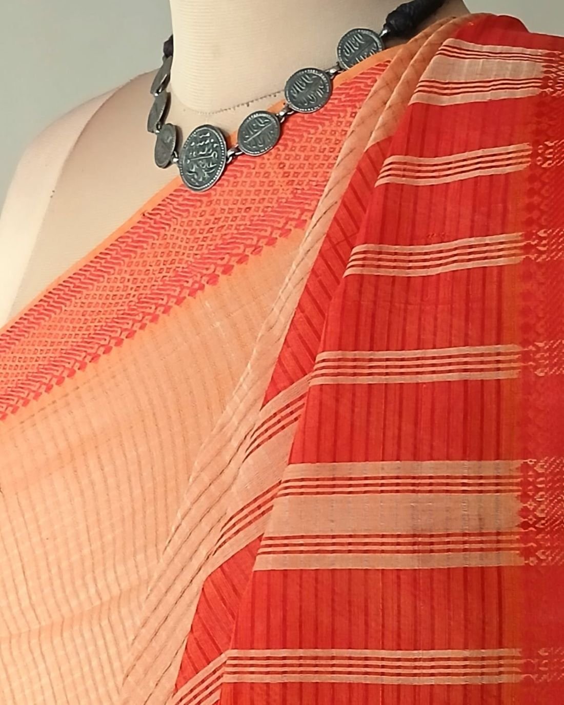 Mangalagiri Handweave Cotton Saree - (MHCS0046) - Image 7