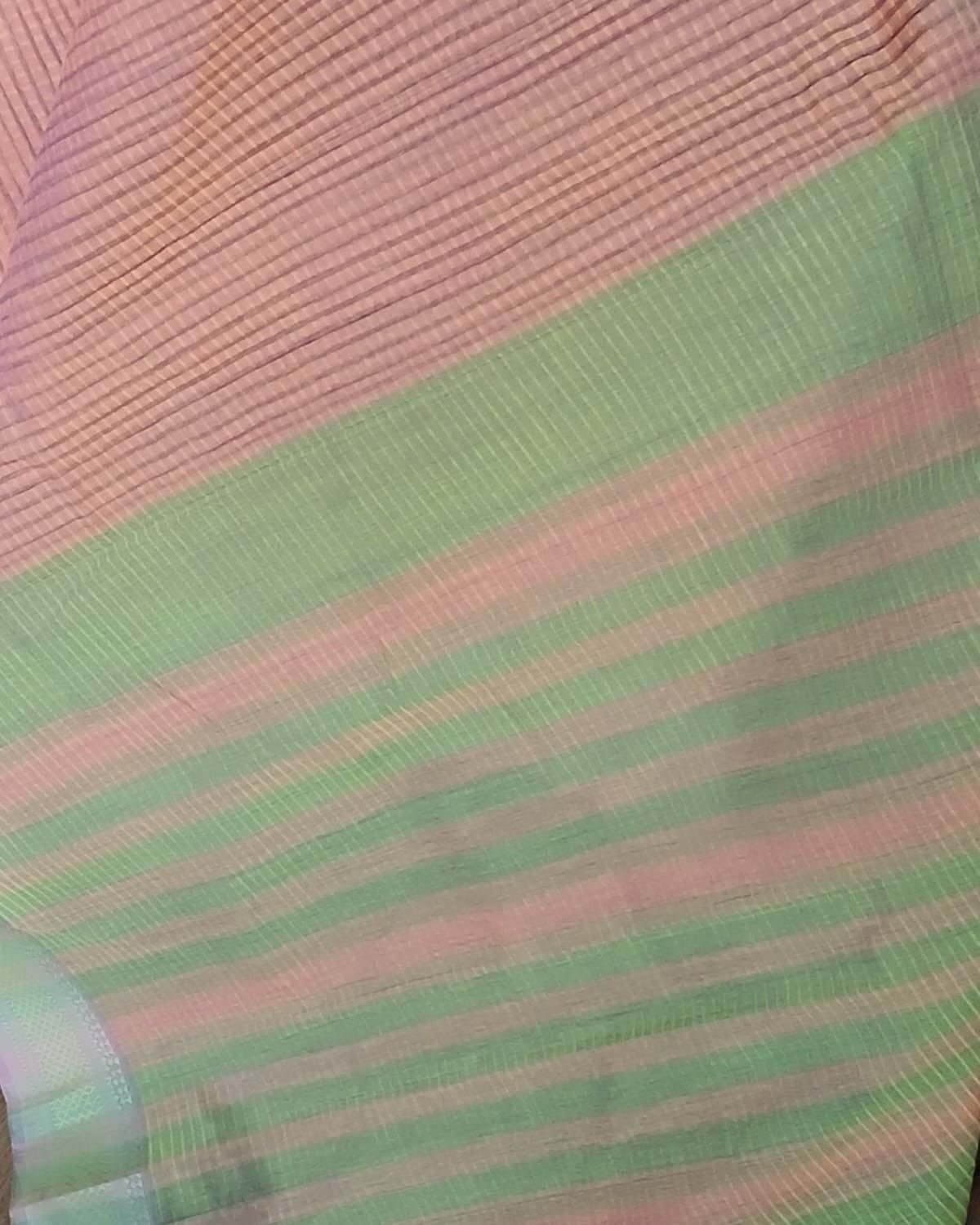 Mangalagiri Handweave Cotton Saree - (MHCS0047) - Image 5