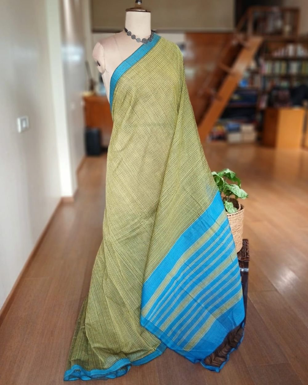 Mangalagiri Handweave Cotton Saree - (MHCS0048) - Image 2