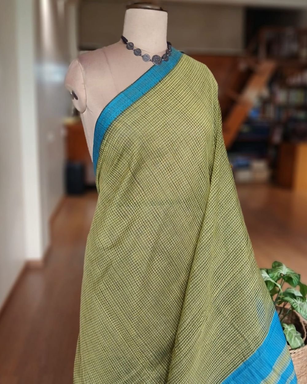 Mangalagiri Handweave Cotton Saree - (MHCS0048) - Image 3