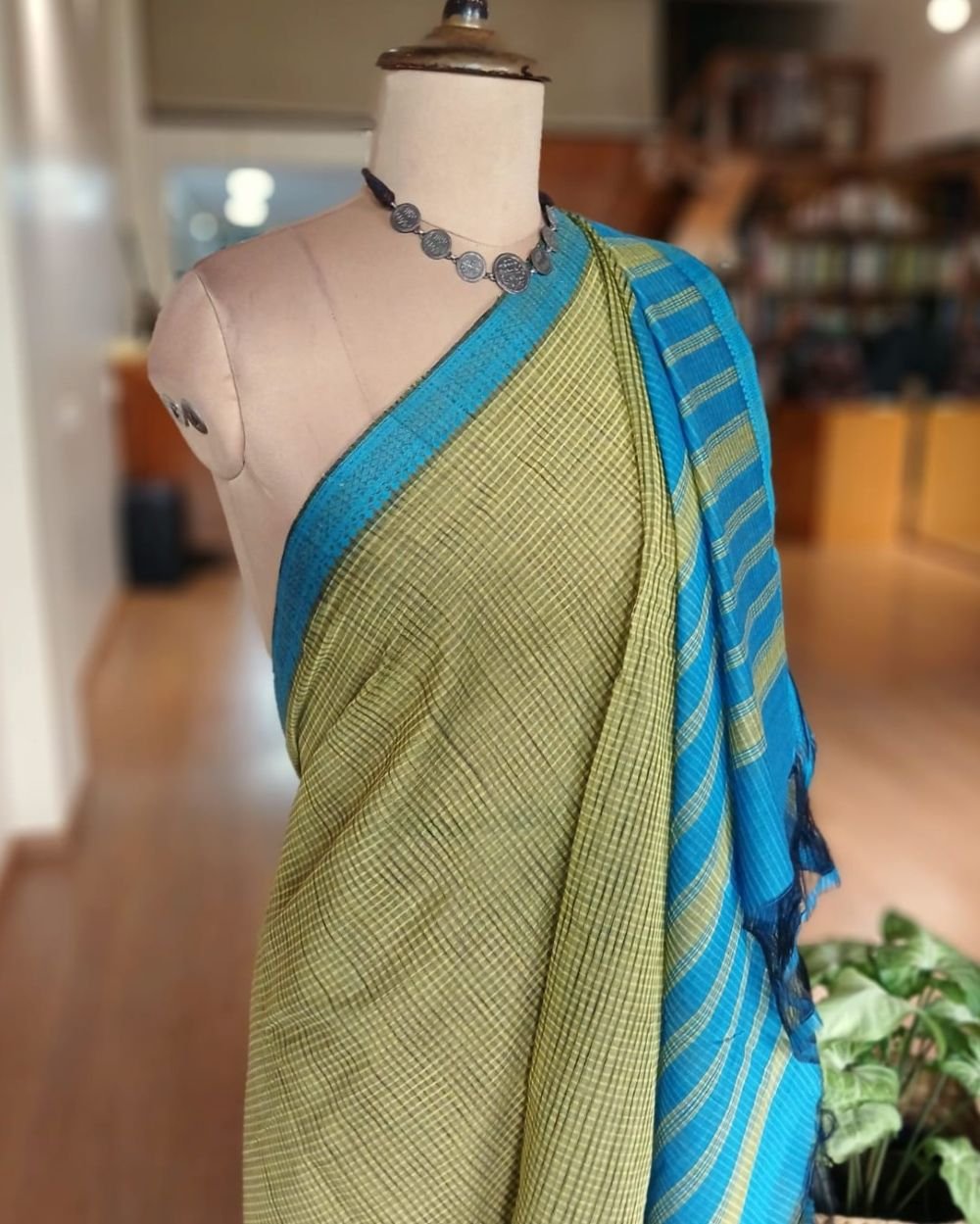 Mangalagiri Handweave Cotton Saree - (MHCS0048) - Image 6