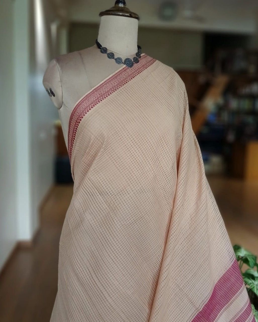 Mangalagiri Handweave Cotton Saree - (MHCS0051) - Image 3