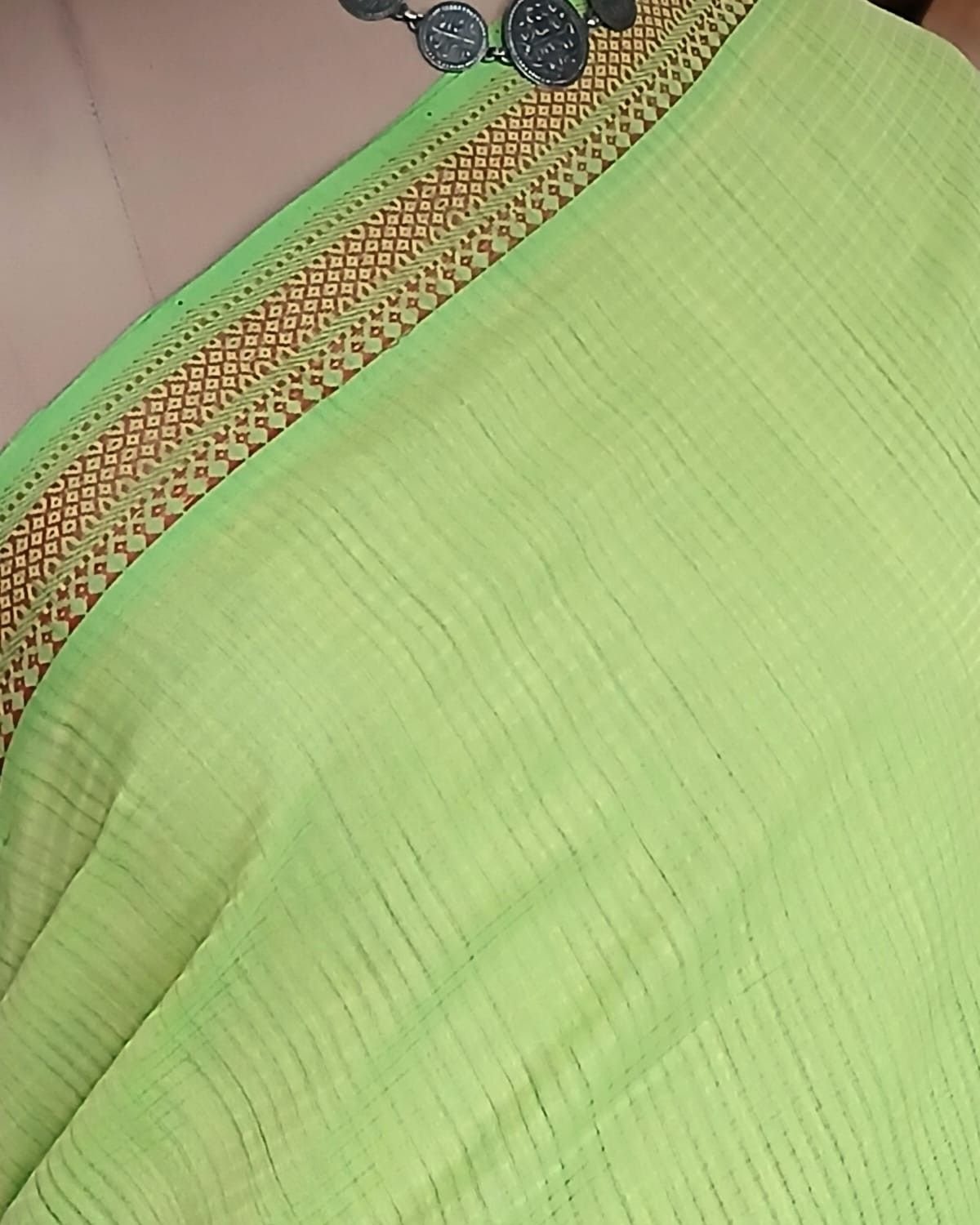 Mangalagiri Handweave Cotton Saree - (MHCS0050) - Image 4