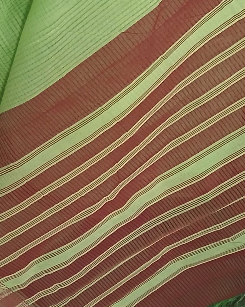 Mangalagiri Handweave Cotton Saree - (MHCS0050) - Image 5