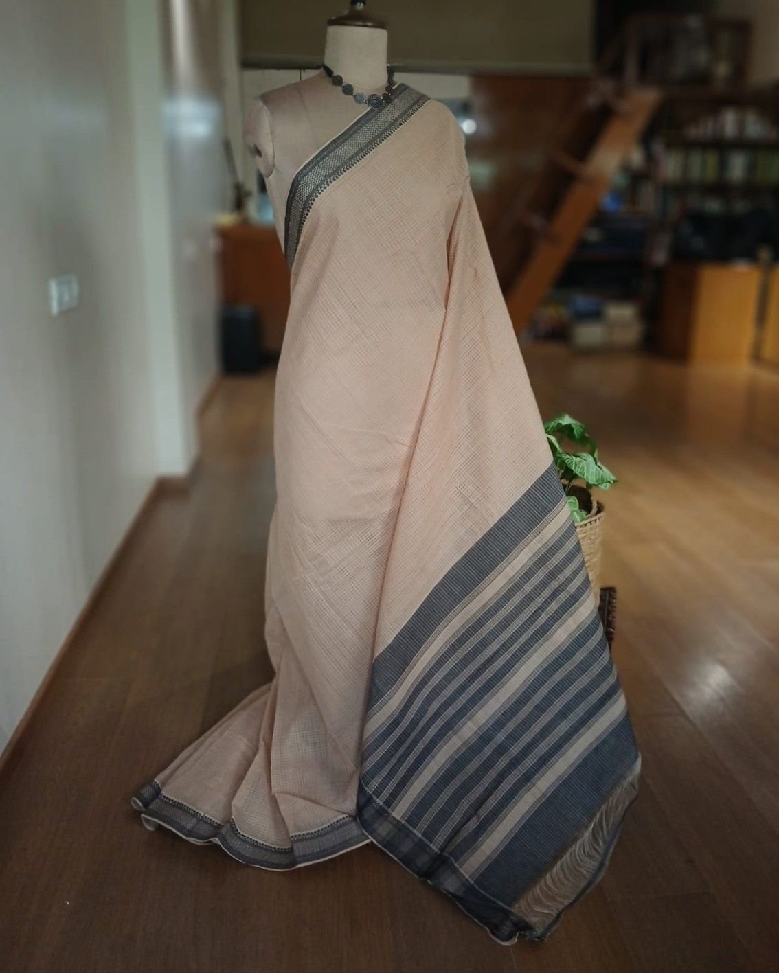 Mangalagiri Handweave Cotton Saree - (MHCS0049) - Image 2