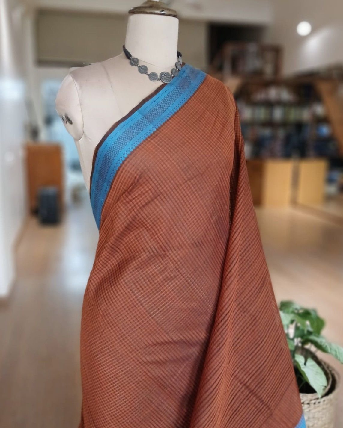 Mangalagiri Handweave Cotton Saree - (MHCS0037) - Image 3