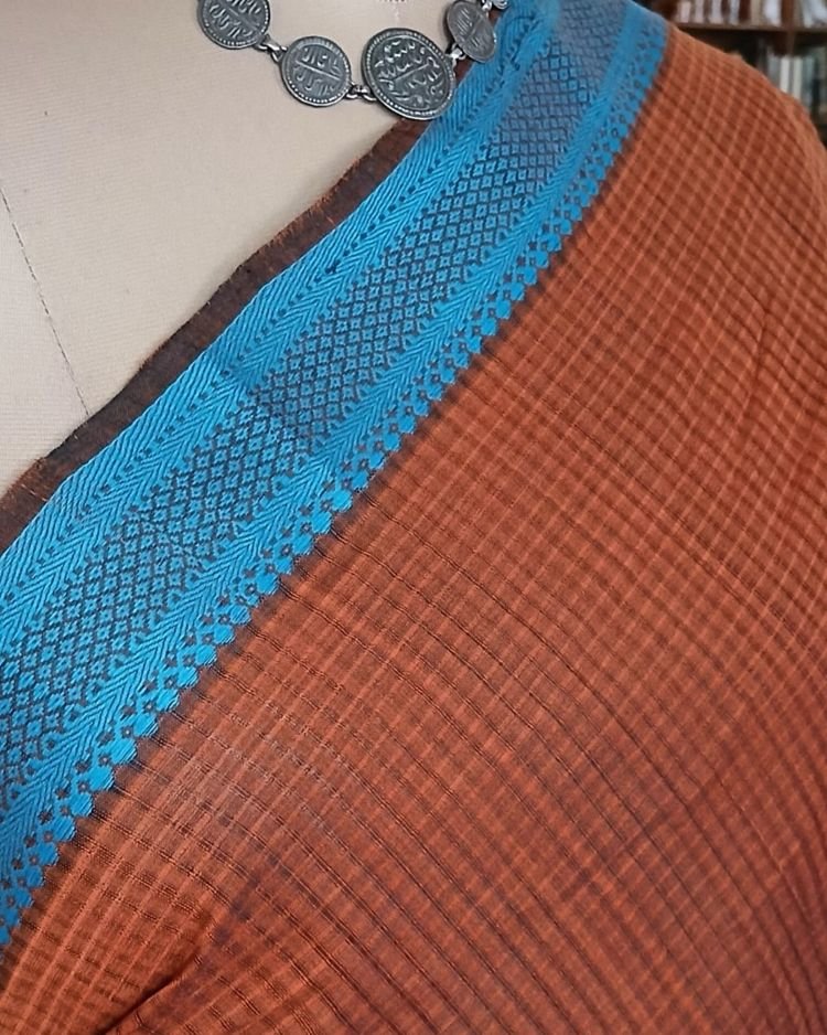 Mangalagiri Handweave Cotton Saree - (MHCS0037) - Image 4