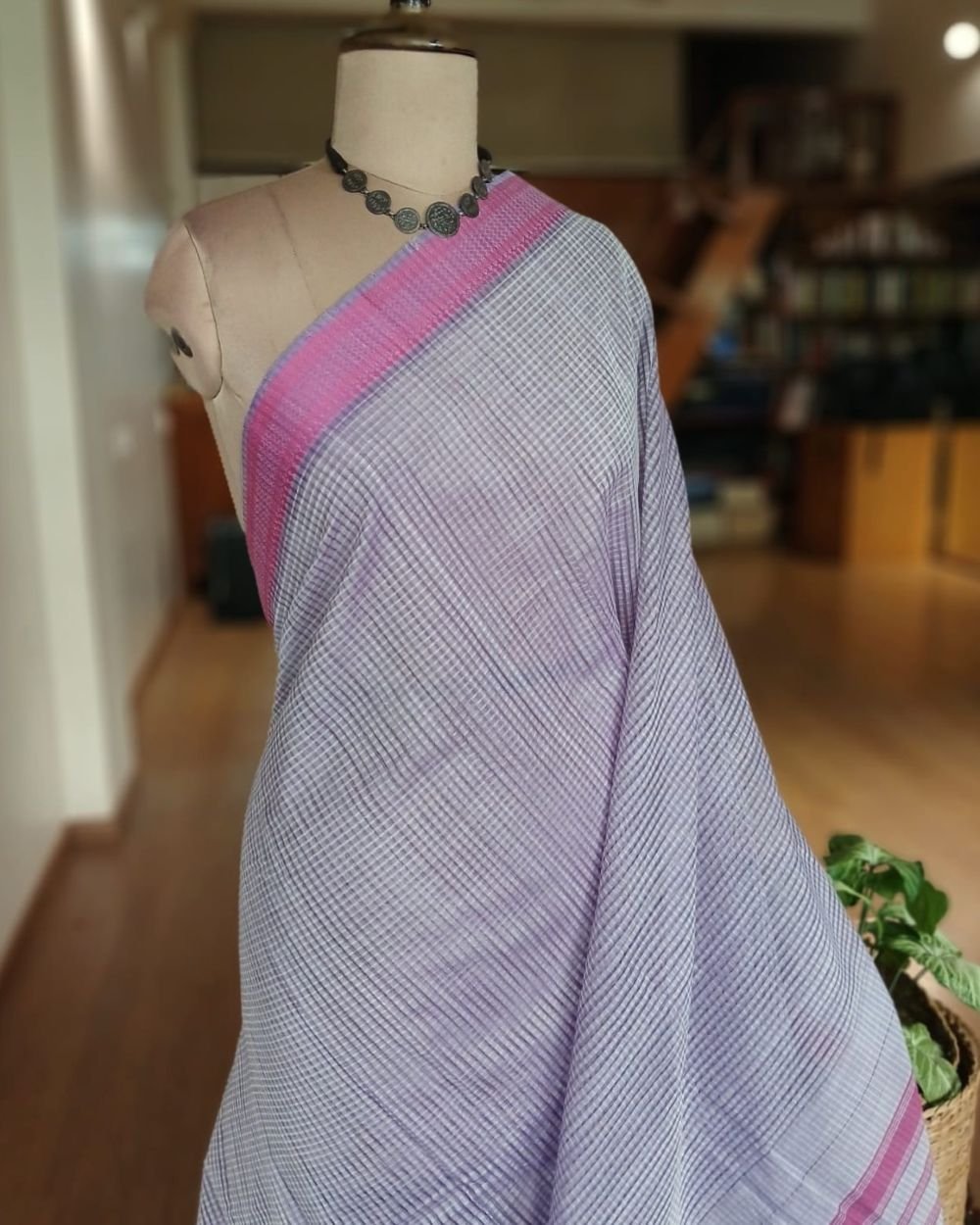 Mangalagiri Handweave Cotton Saree - (MHCS0041) - Image 3
