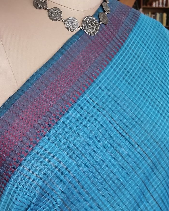 Mangalagiri Handweave Cotton Saree - (MHCS0042) - Image 4
