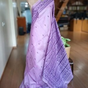Hand Embroidered Santiniketan Kantha Saree - (SNBK0019)