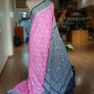 PadmaShree Takdira Begum’s Tussar Silk Kantha Saree - (TSKS0023)