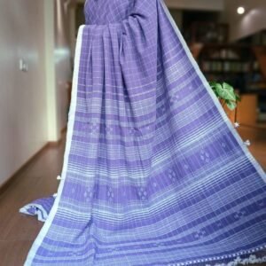 Bhujodi Saree Handwoven in Kala Cotton – (BHUJ1102)