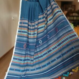 Bhujodi Saree Handwoven in Kala Cotton – (BHUJ1107)