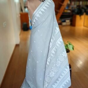 Cotton Kantha Saree from Santiniketan – (KNCS0009)