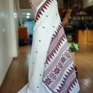 Cotton Kantha Saree from Santiniketan – (KNCS0010)