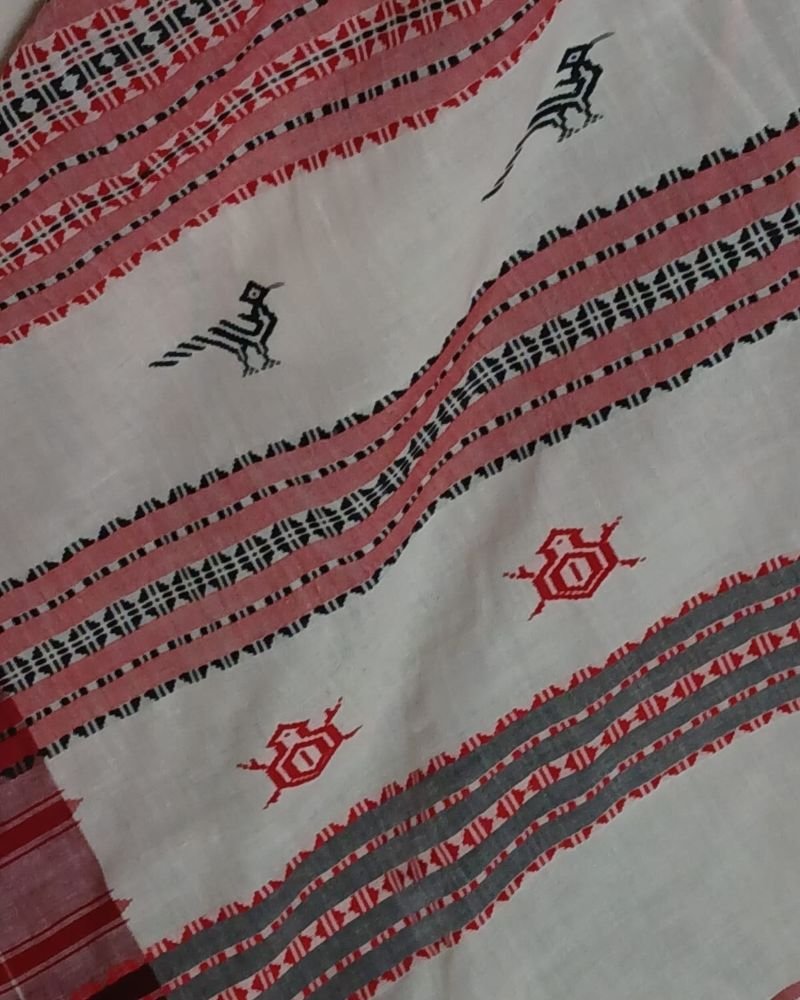 Kotpad Natural Dyes Cotton Saree – (CTKS0044) - Image 4