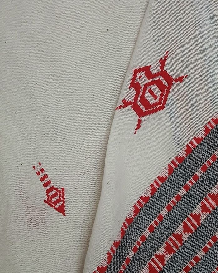 Kotpad Natural Dyes Cotton Saree – (CTKS0044) - Image 3