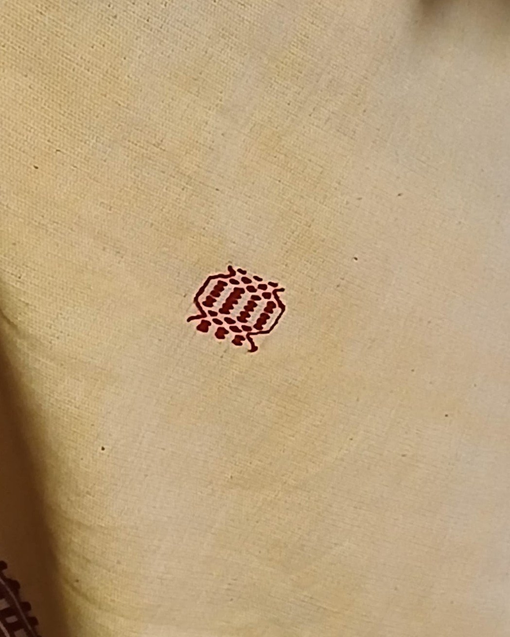 Kotpad Natural Dyes Cotton Saree – (CTKS0045) - Image 6