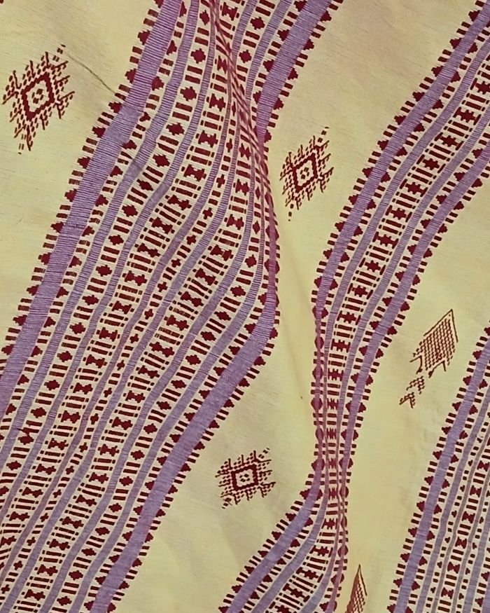 Kotpad Natural Dyes Cotton Saree – (CTKS0045) - Image 4
