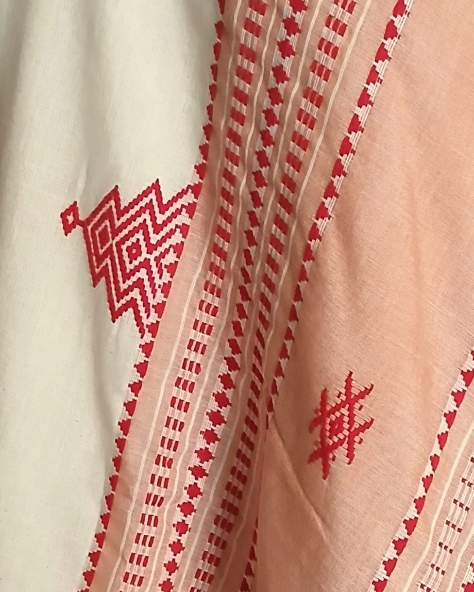 Kotpad Natural Dyes Cotton Saree – (CTKS0043) - Image 8