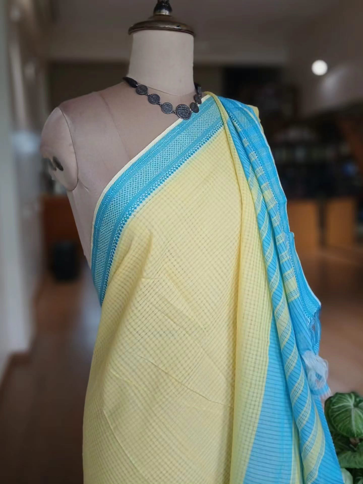 Mangalagiri Handweave Cotton Saree - (MHCS0030) - Image 5
