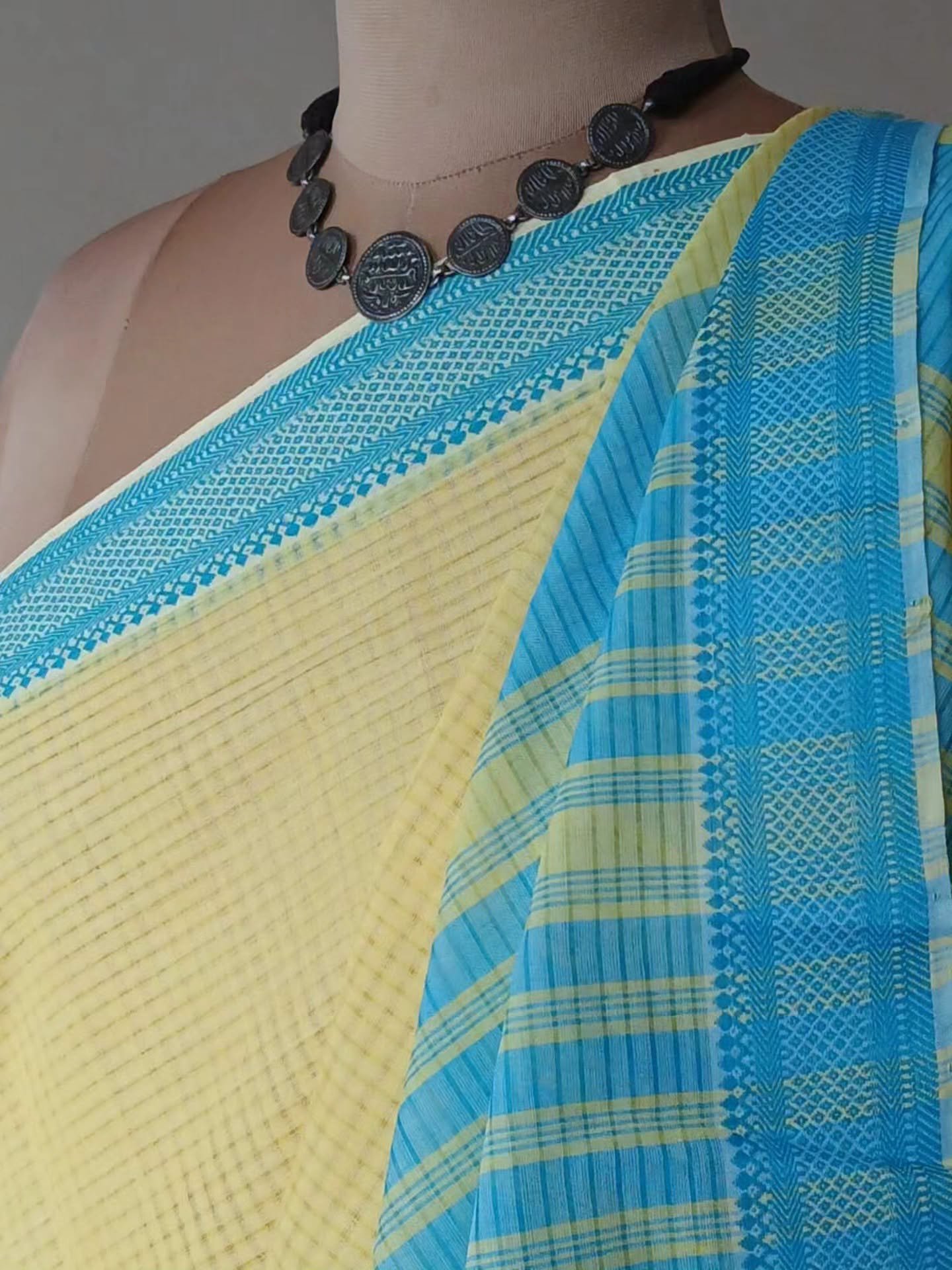 Mangalagiri Handweave Cotton Saree - (MHCS0030) - Image 6